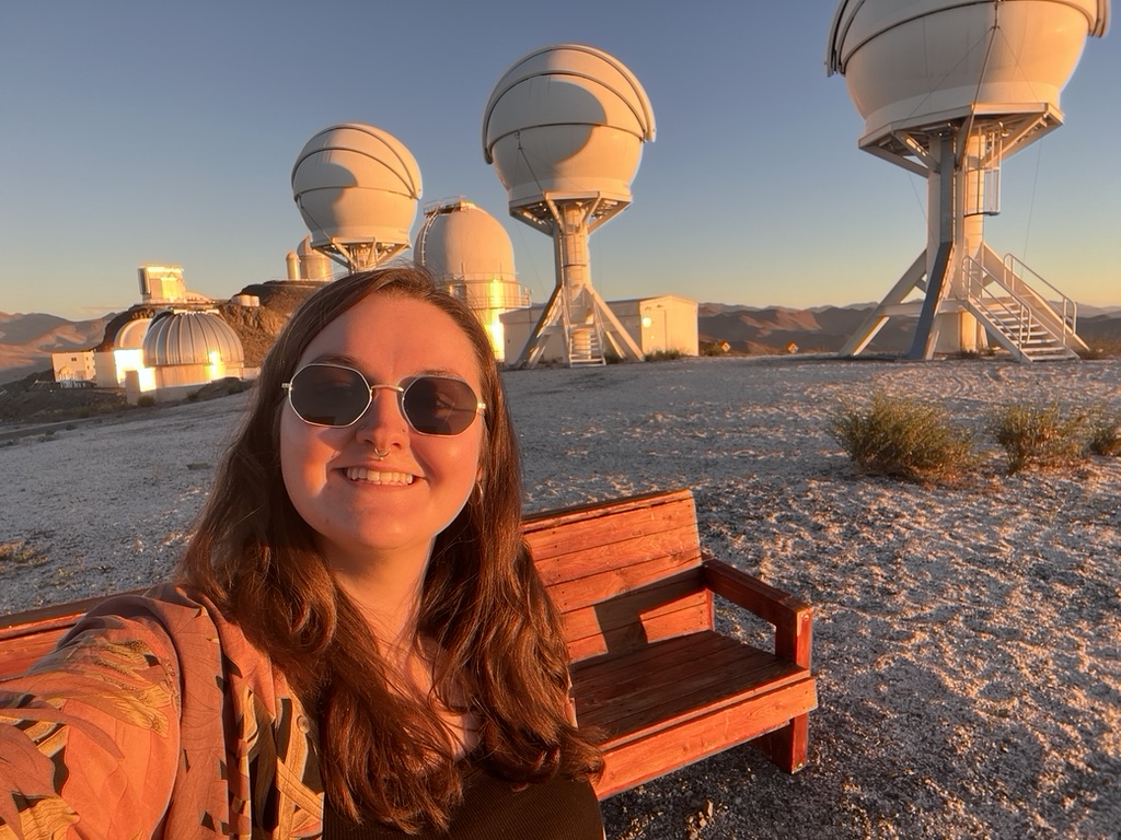 Alice at La Silla Observatory in Chile.